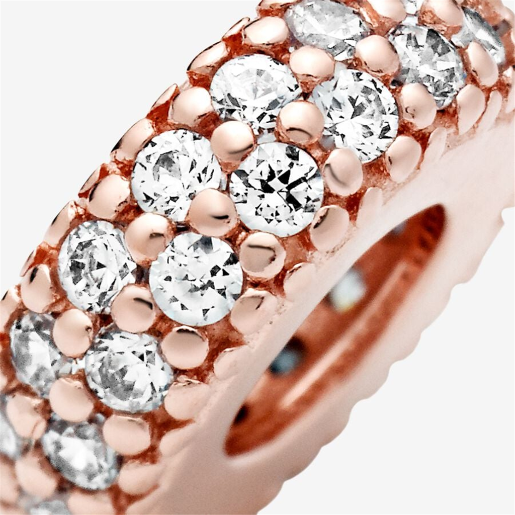 Pandora Timeless Clear Sparkle Spacer Charm