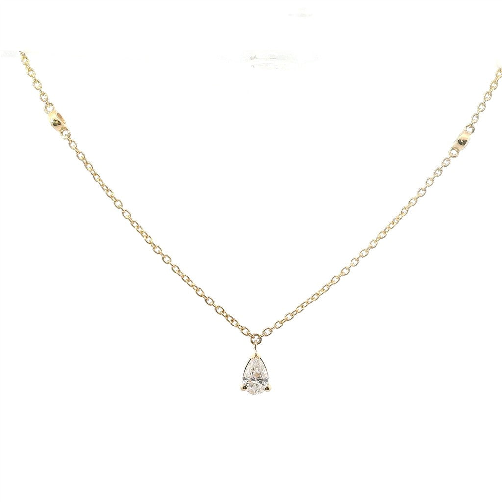 14K Yellow Gold 0.35 CTW Lab Grown Diamond Chain Bracelet