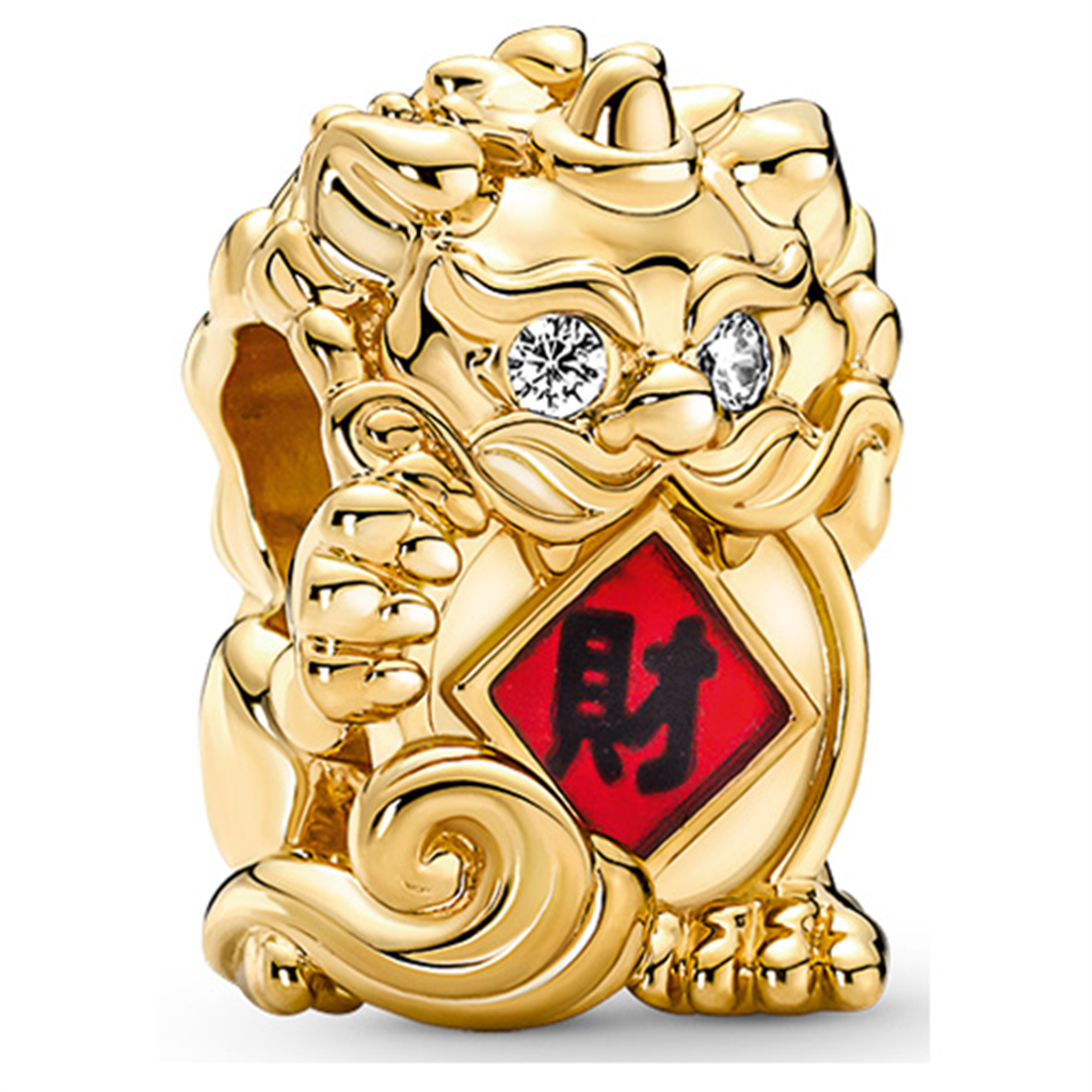 14K Gold Plated Chinese Fortune Pixiu Charm
