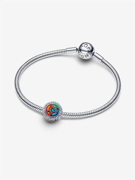 Pandora Moments Silver Engravable Musical Note Charm