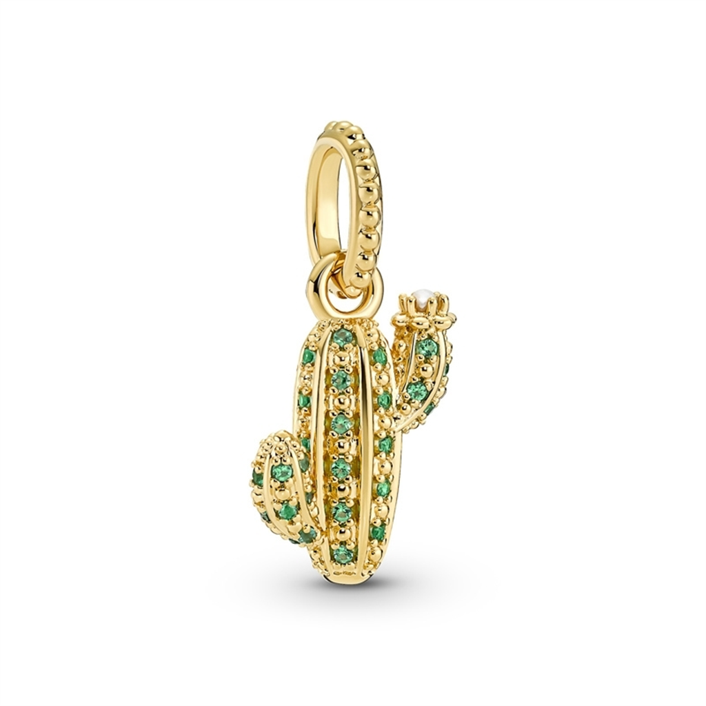 Pandora Moments Sparkling Desert Cactus Pendant Charm