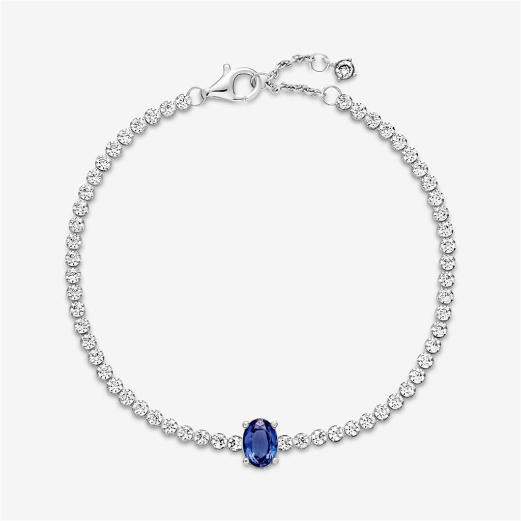 Pandora Timeless Sparkling Pavé Tennis Bracelet Size 18