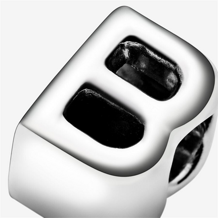 Pandora Moments Letter B Alphabet Charm