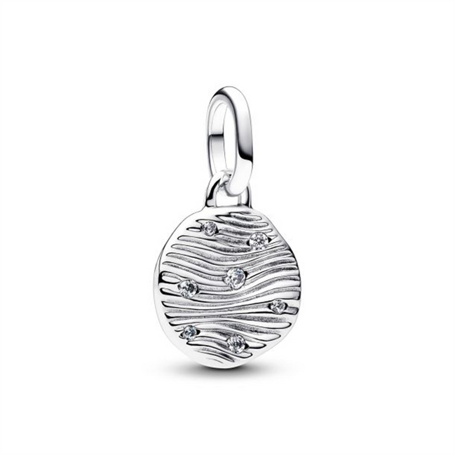 Pandora Engravable Mini Medallion Charm