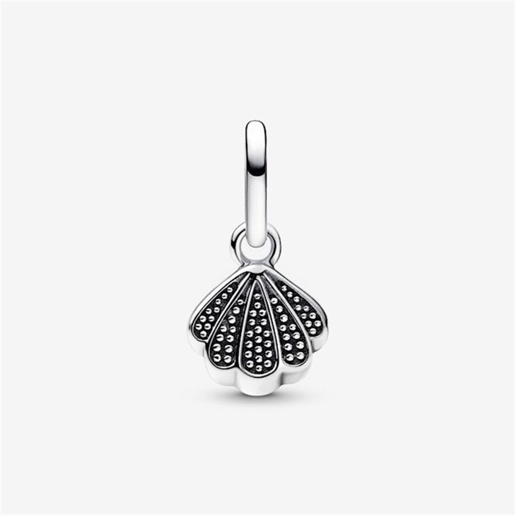 Pandora Sparkling Shell Mini Dangle Charm