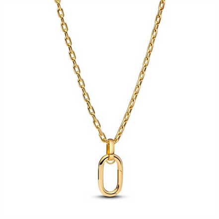Pandora ME Openable Large Link Gold-Plated Pendant Necklace 70CM