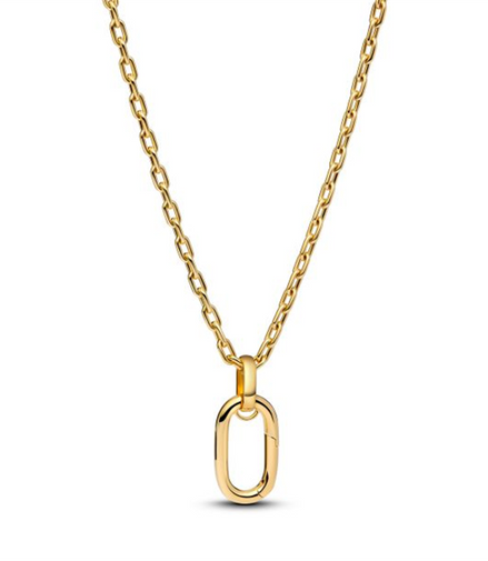 Pandora ME Openable Large Link Gold-Plated Pendant Necklace 70CM