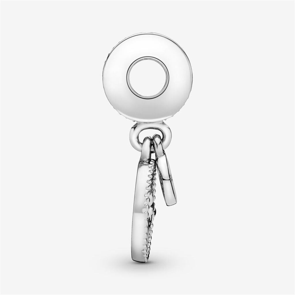 Pandora Moments 14K Gold Family Tree Silver Dangle