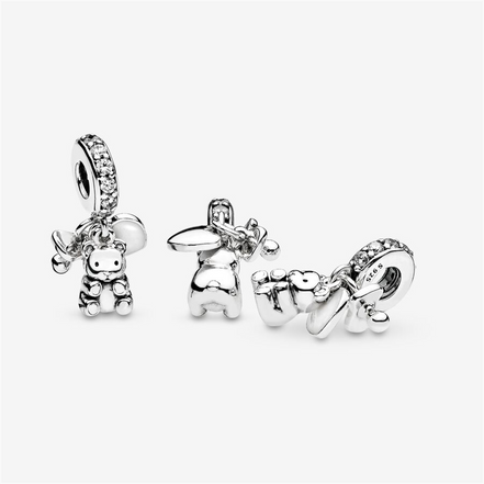 Pandora Moments Teddy Bear Dangle Charm