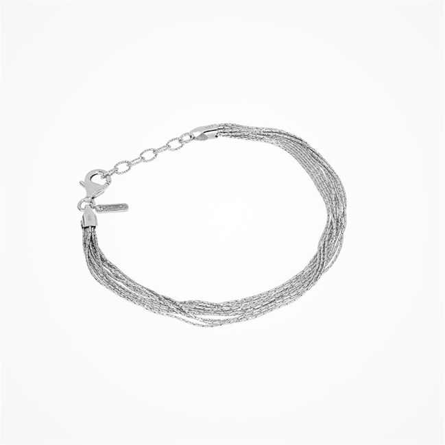 Desmos Ladies Sterling Silver Spark Bracelet 7.25"