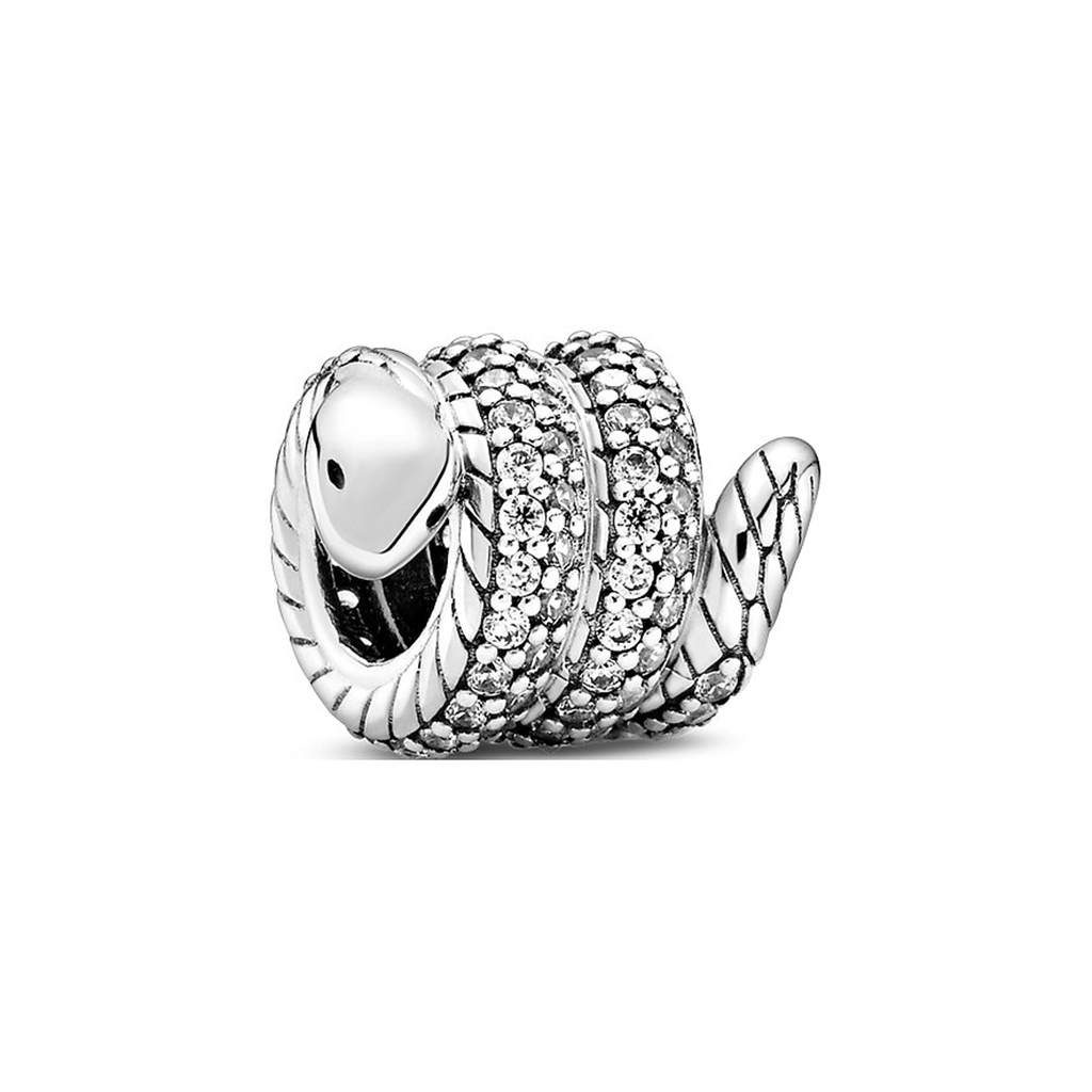 Sparkling Wrapped Snake Charm