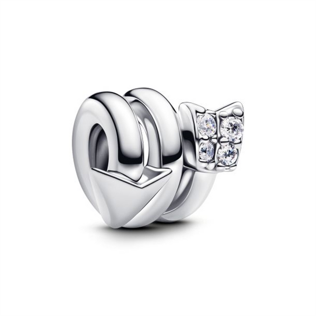 Pandora Moments Twisting Arrow Charm