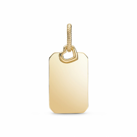 Pandora ME/Moments Engravable Rectangle Tag Pendant