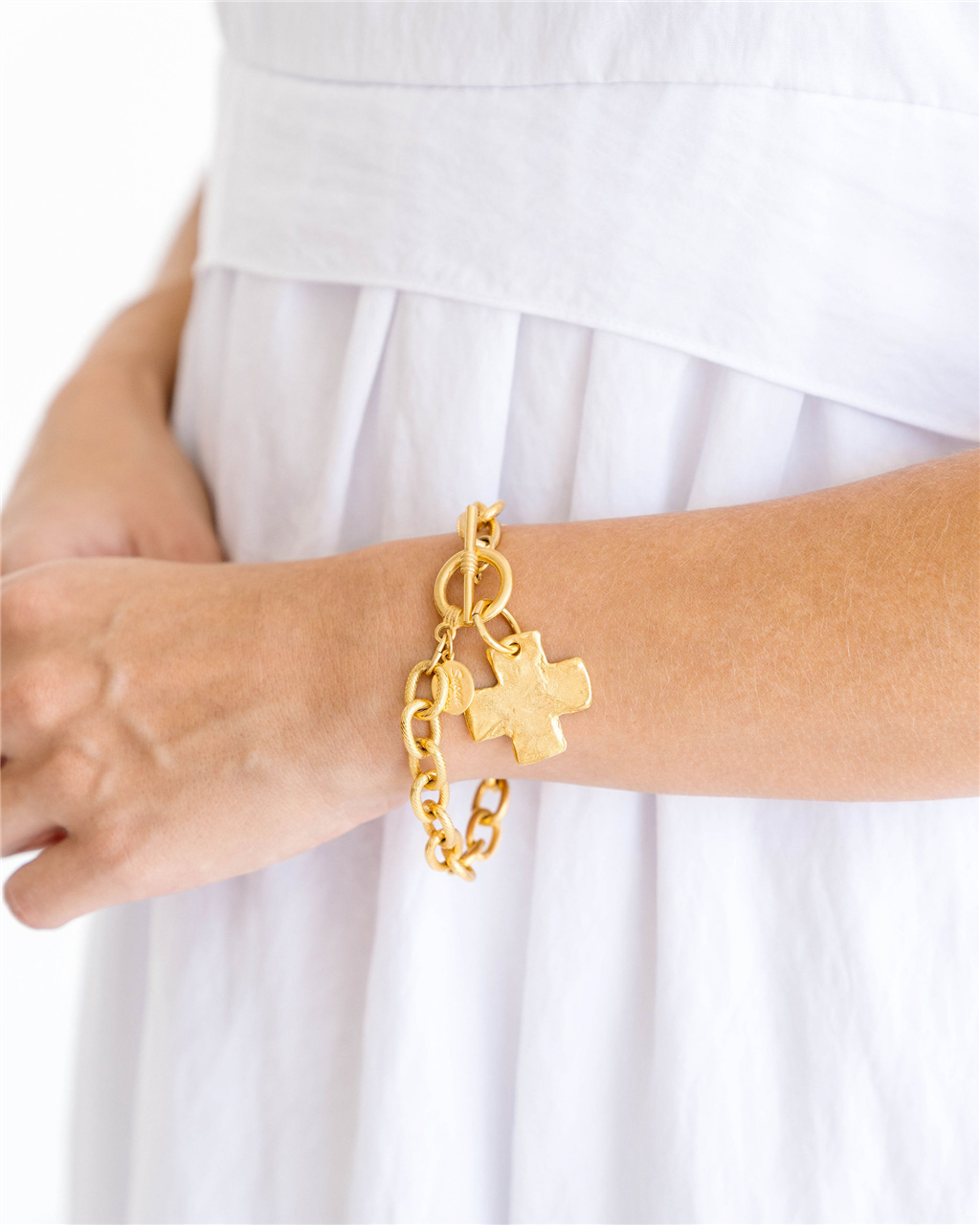 Susan Shaw Cross Toggle Bracelet