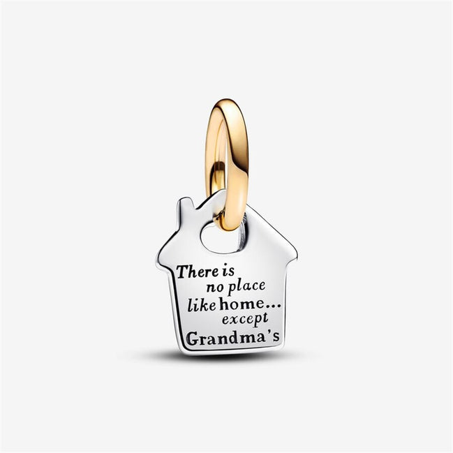 Pandora Moments Two-Tone Grandma's House Dangle Charm