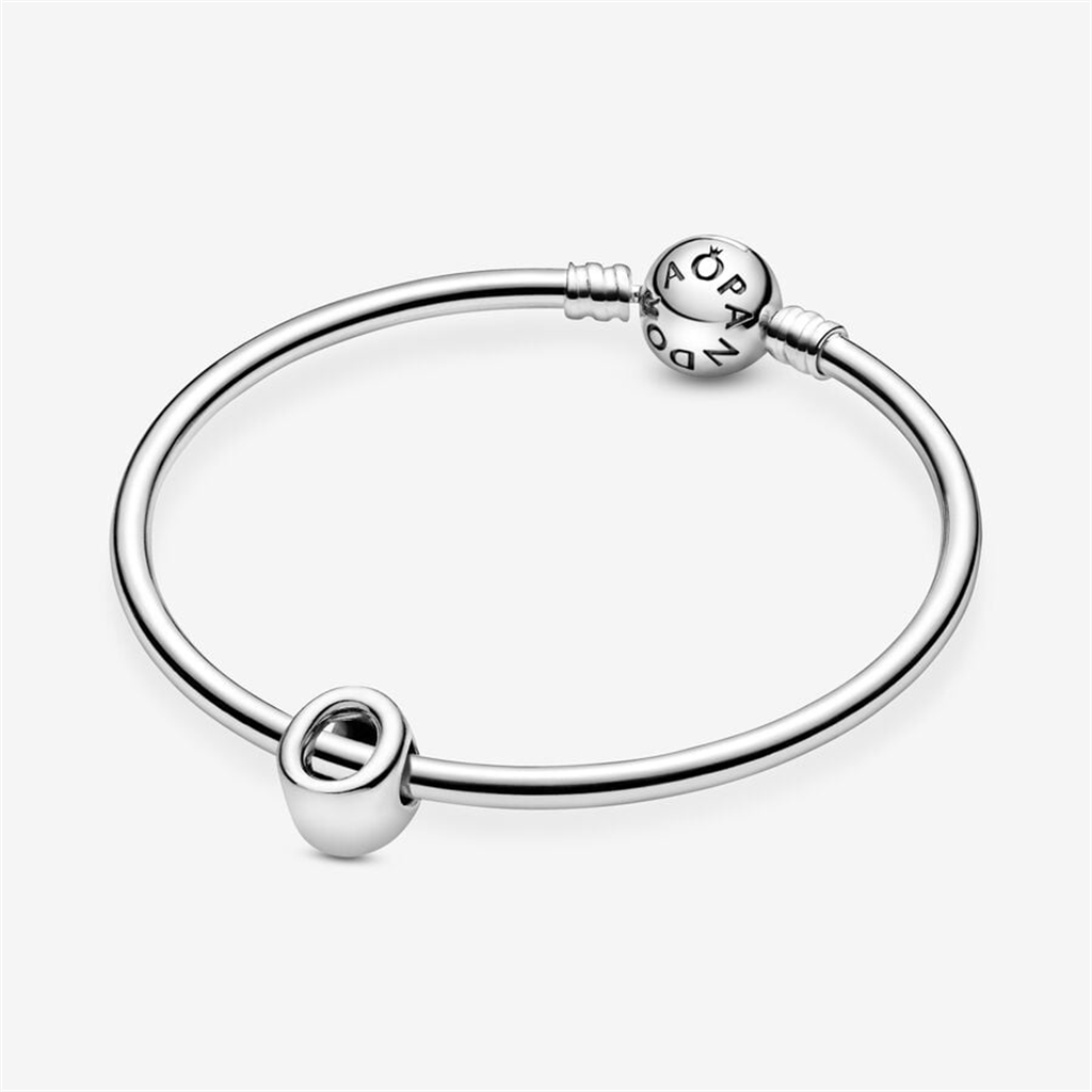 Pandora Moments Letter O Silver Charm
