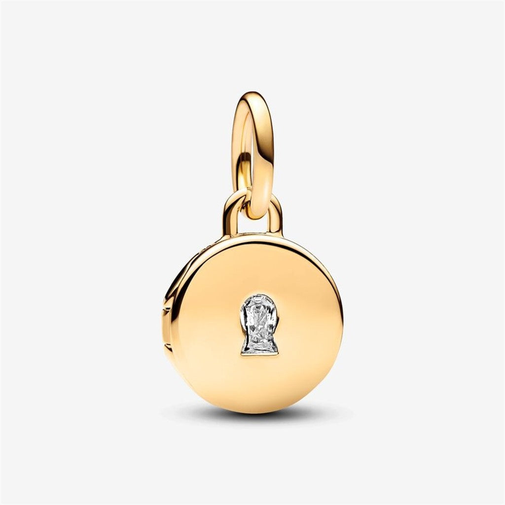 Pandora Moments Openable And Engraveable Love Locket Charm