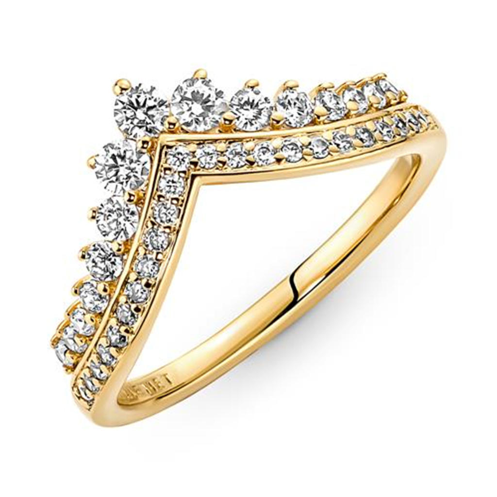 Pandora Timeless Wish Tiara Ring Size 8