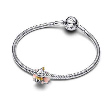 Pandora - Disney Dumbo Two-Tone Sterling Silver and Gold-Plated Charm