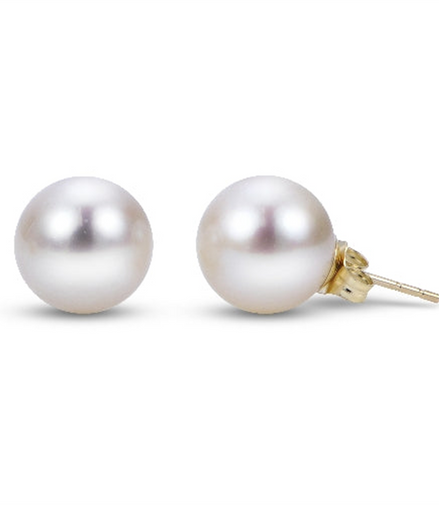 Imperial Pearl 14K Yellow Gold 4mm Freshwater Pearl Stud Earrings