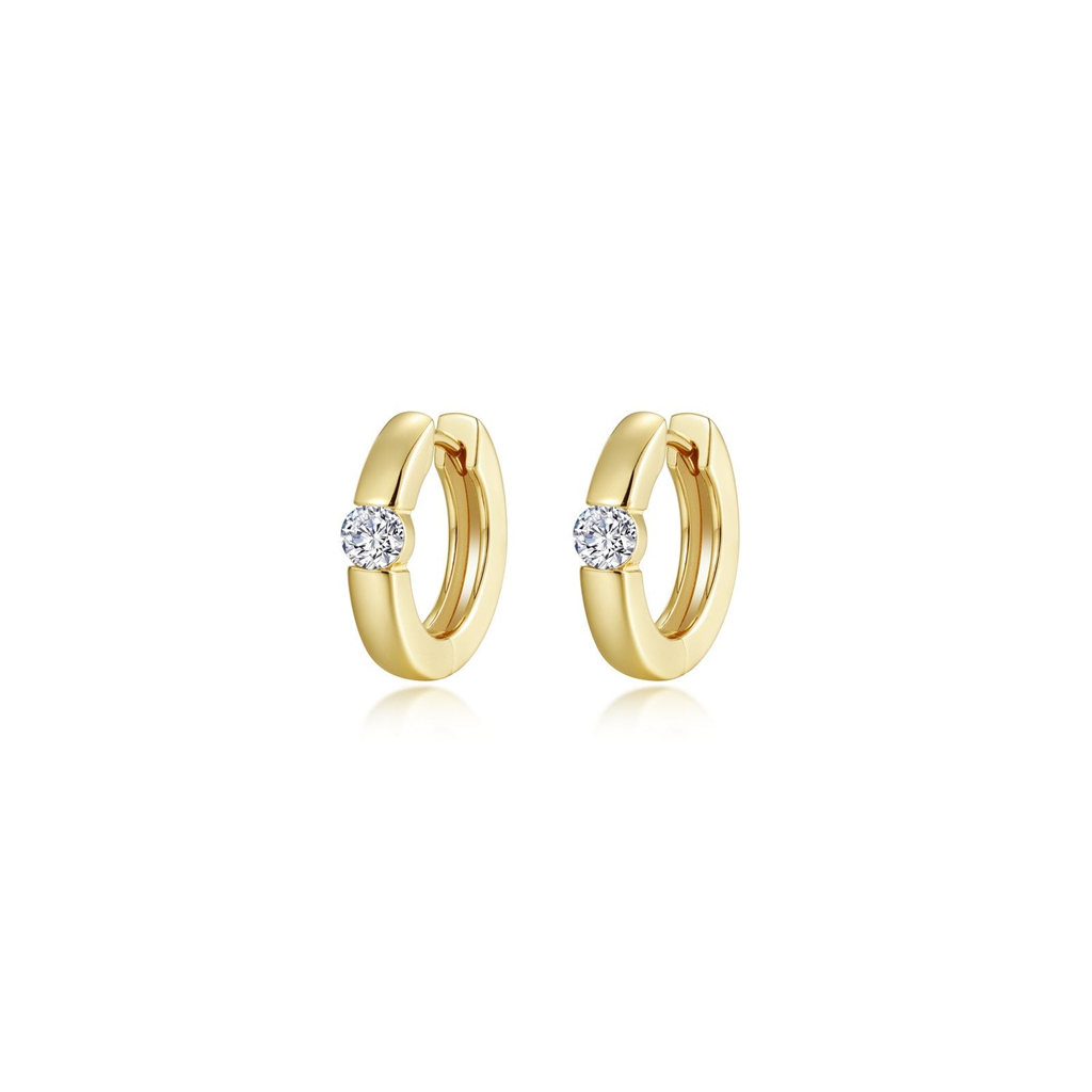 Lafonn High Polished Huggie Earrings