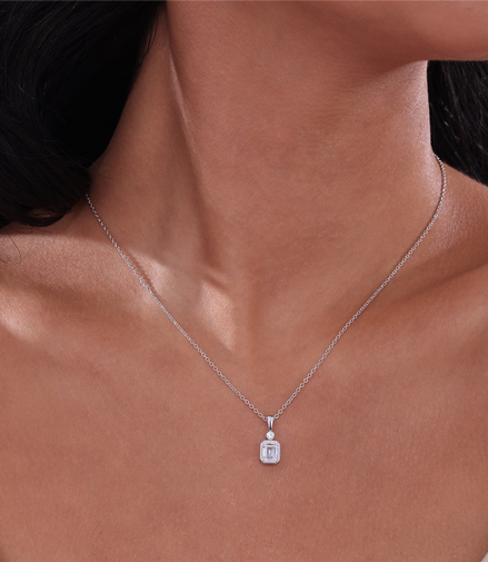 Lafonn 0.91 CTW Simulated Diamond April Birthstone Necklace