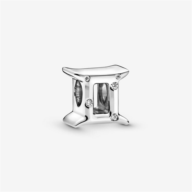 Pandora Moments Sparkling Gemini Zodiac Charm