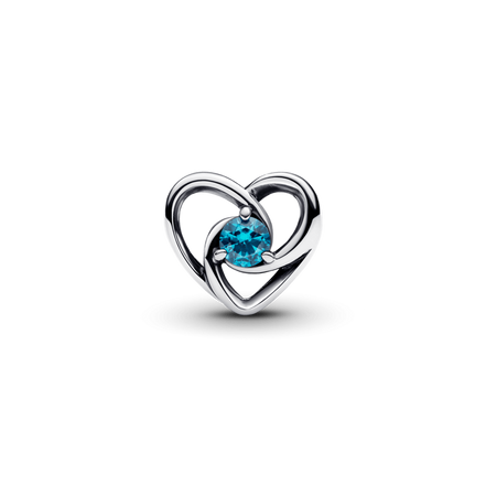 Pandora Moments Heart of Eternity Blue Charm