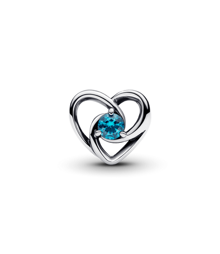 Pandora Moments Heart of Eternity Blue Charm