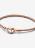 Pandora Moments Iconic Studded Chain Bracelet Size 19