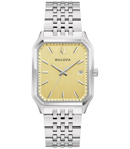 Bulova Tony Bennett “We Are All Here” Champagne Dial Stainless Steel Watch