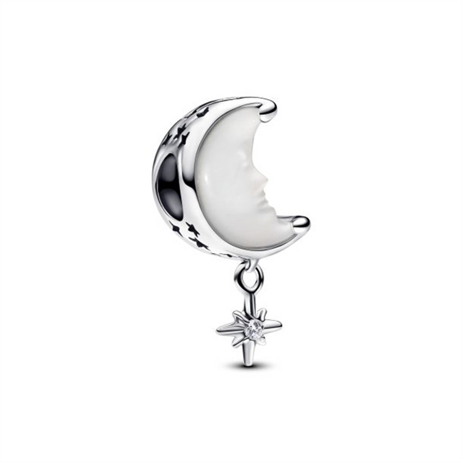 Pandora Moments Moon And North Star Charm