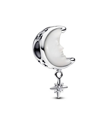 Pandora Moments Moon And North Star Charm