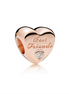 Pandora Rose Friendship Heart Charm
