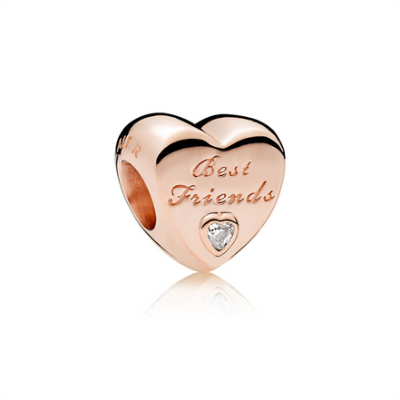 Pandora Rose Friendship Heart Charm