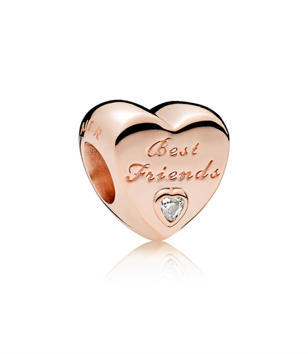 Pandora Rose Friendship Heart Charm