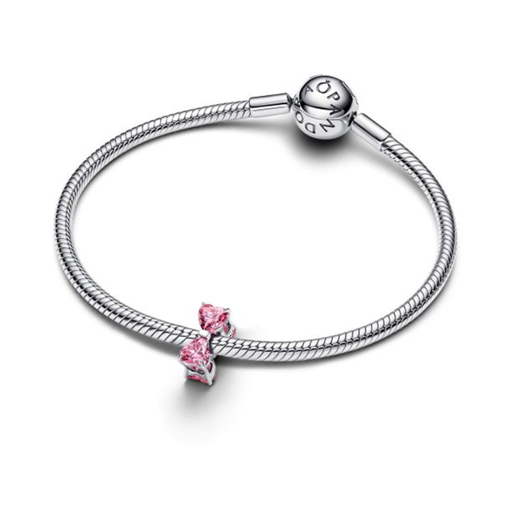 Pandora Pink Bow Charm