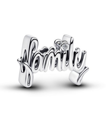 Pandora Handwritten Family Charm