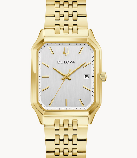 Bulova Tony Bennett “We Are All Here” Silver Dial Gold-Tone Bracelet Watch