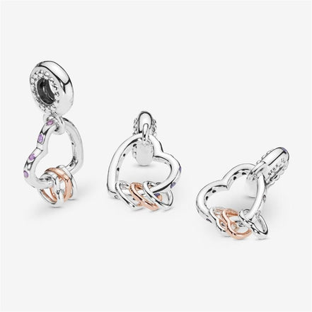 Pandora Moments Heart Full of Hearts Dangle Charm