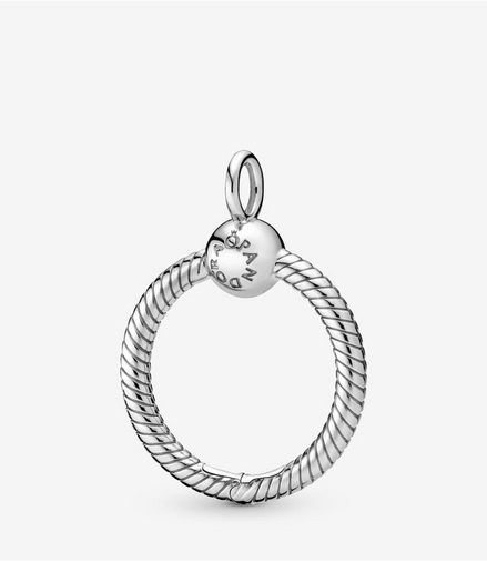 Pandora Moments Small O Pendant