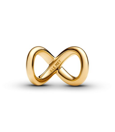 Pandora Moments Forever And Always Infinity Gold-Plated Charm
