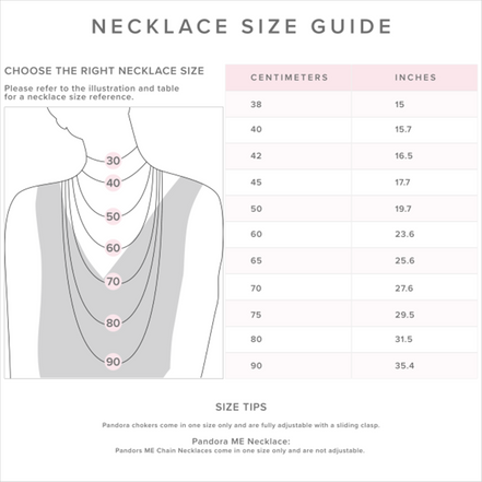 Pandora Moments Link Chain Necklace 50 cm