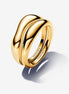 Pandora Essence Organically Shaped Stacking Rings Size 6