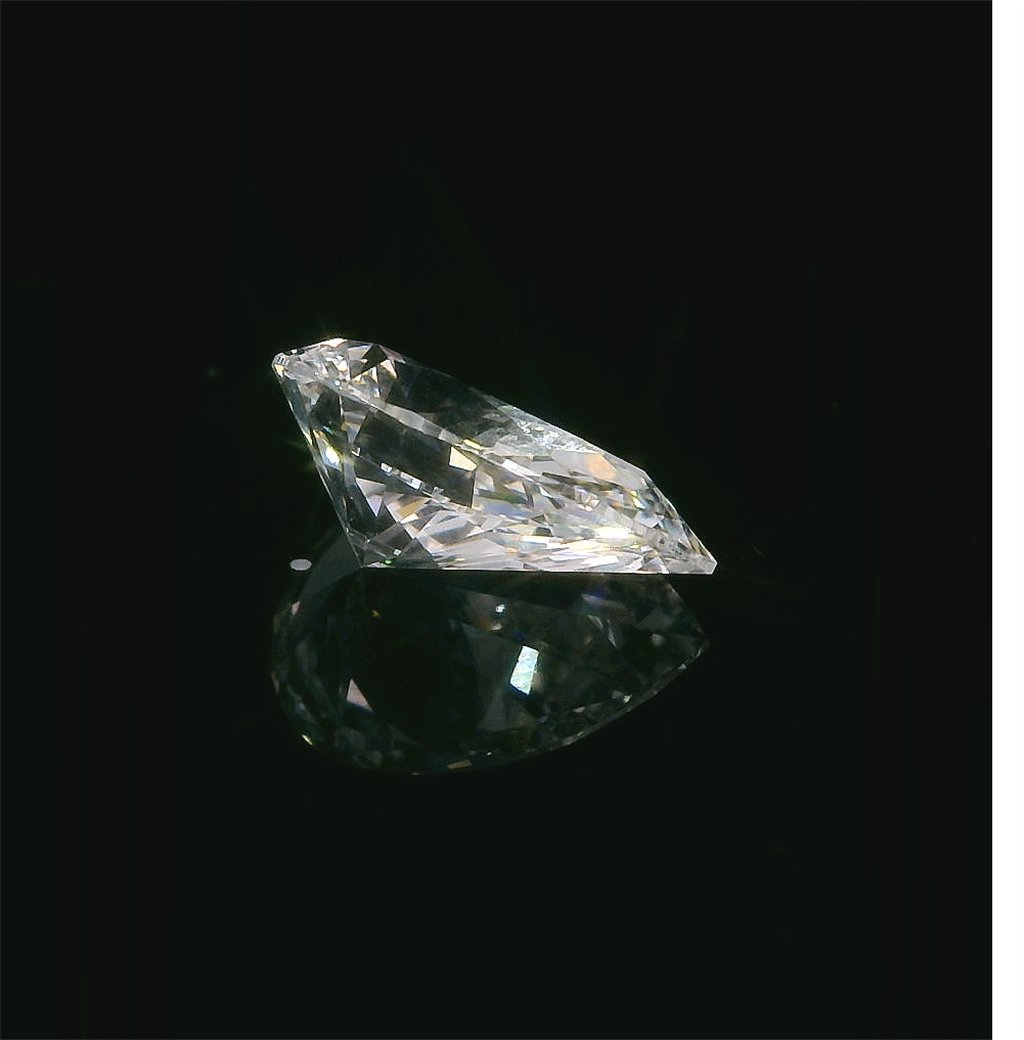 2.07 Ctw E Vs1 Lab Grown Pear-Shaped Diamond