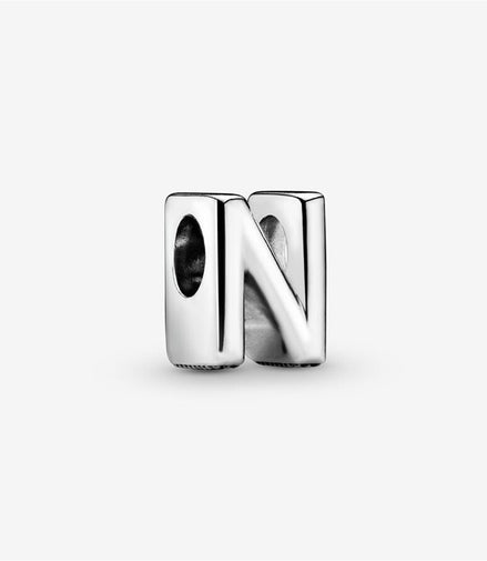 Pandora Moments Letter N Alphabet Charm