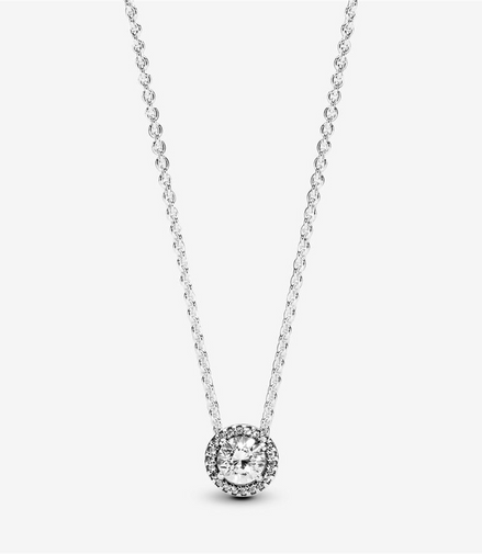 Pandora Timeless Round Sparkle Necklace 45 cm