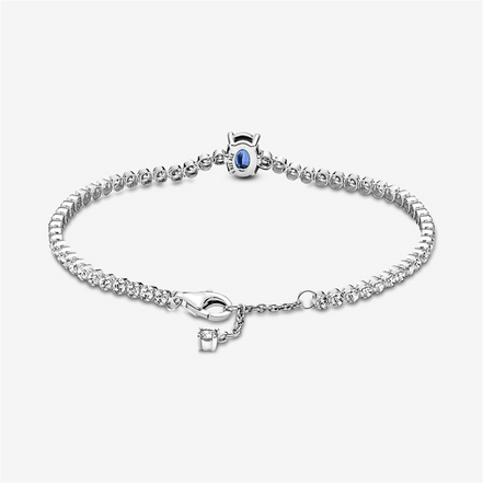 Pandora Timeless Sparkling Pavé Tennis Bracelet Size 18