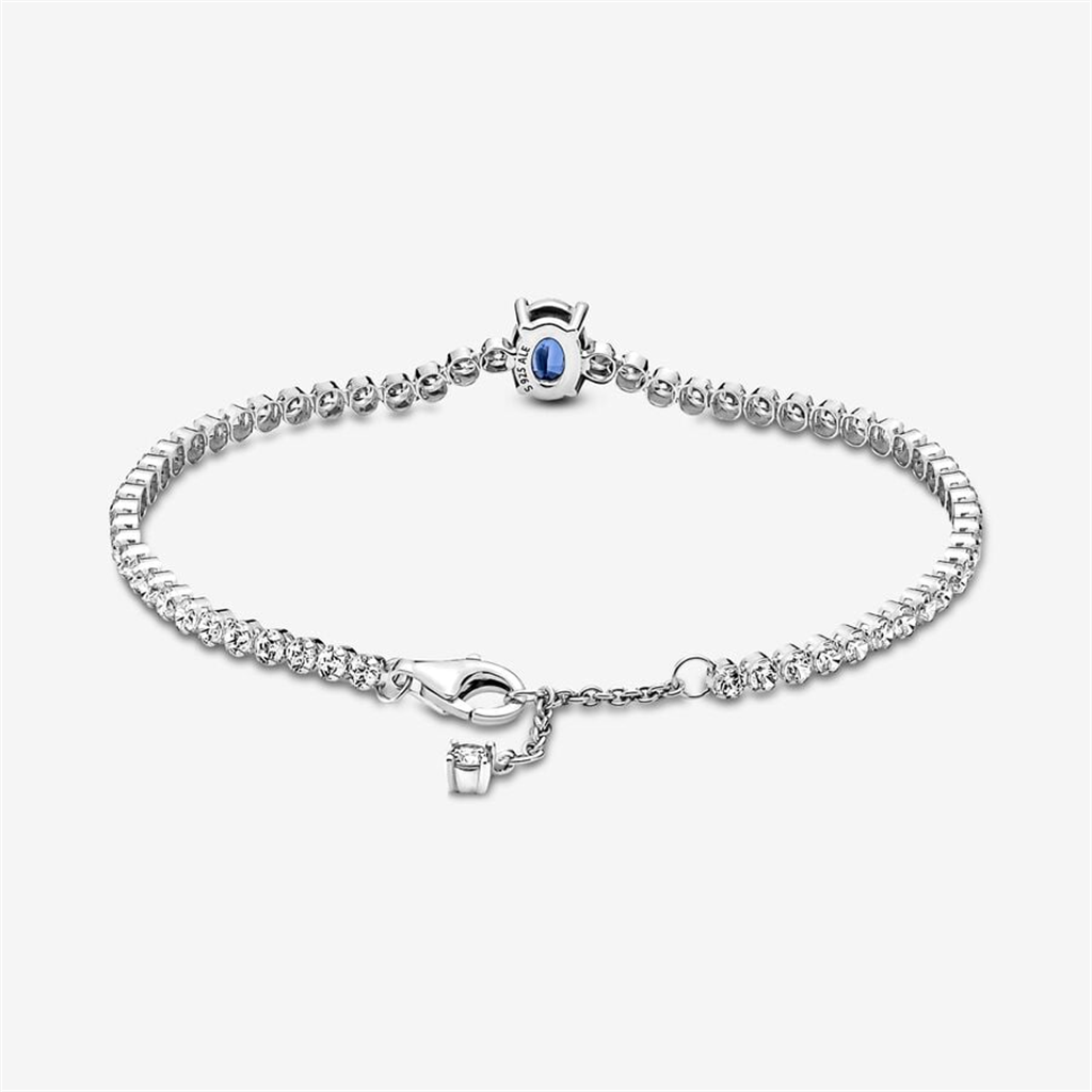 Pandora Timeless Sparkling Pavé Tennis Bracelet Size 18