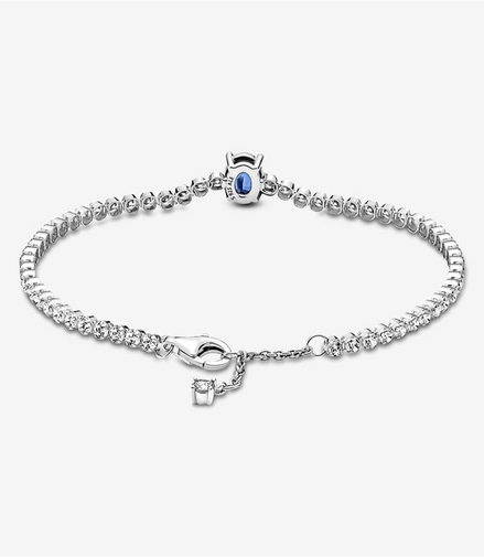 Pandora Timeless Sparkling Pavé Tennis Bracelet Size 18